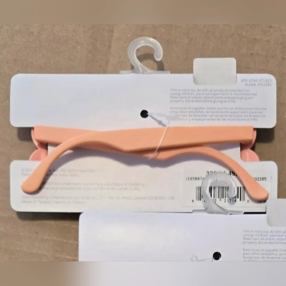 NWT Carter's Just One You Baby Girl's Floral Round Sunglasses, Peachy